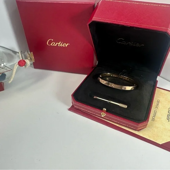 Cartier Gold Bracelet - Picture 1 of 4